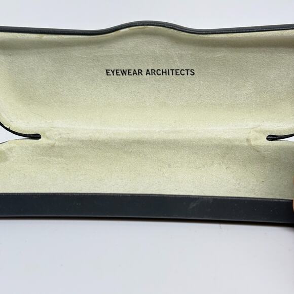 Prodesign Denmark Eyeglasses Black Semi-Hard Flip Top Case - Picture 2 of 2